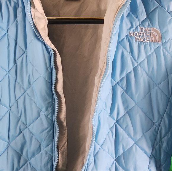 North Face Jacket Hyvent 2-in-1 Shell with Liner Medium BABY BLUE Ski - Picture 4 of 10